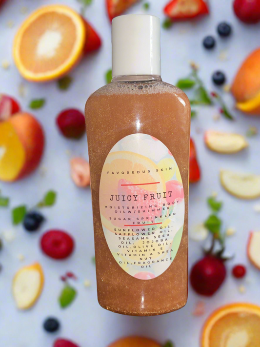 Juicy Fruit Nourishing Body Oil w/ Shimmer