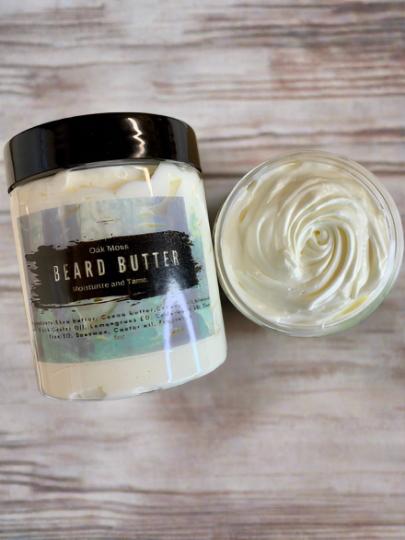 Oakmoss & Amber Beard Butter